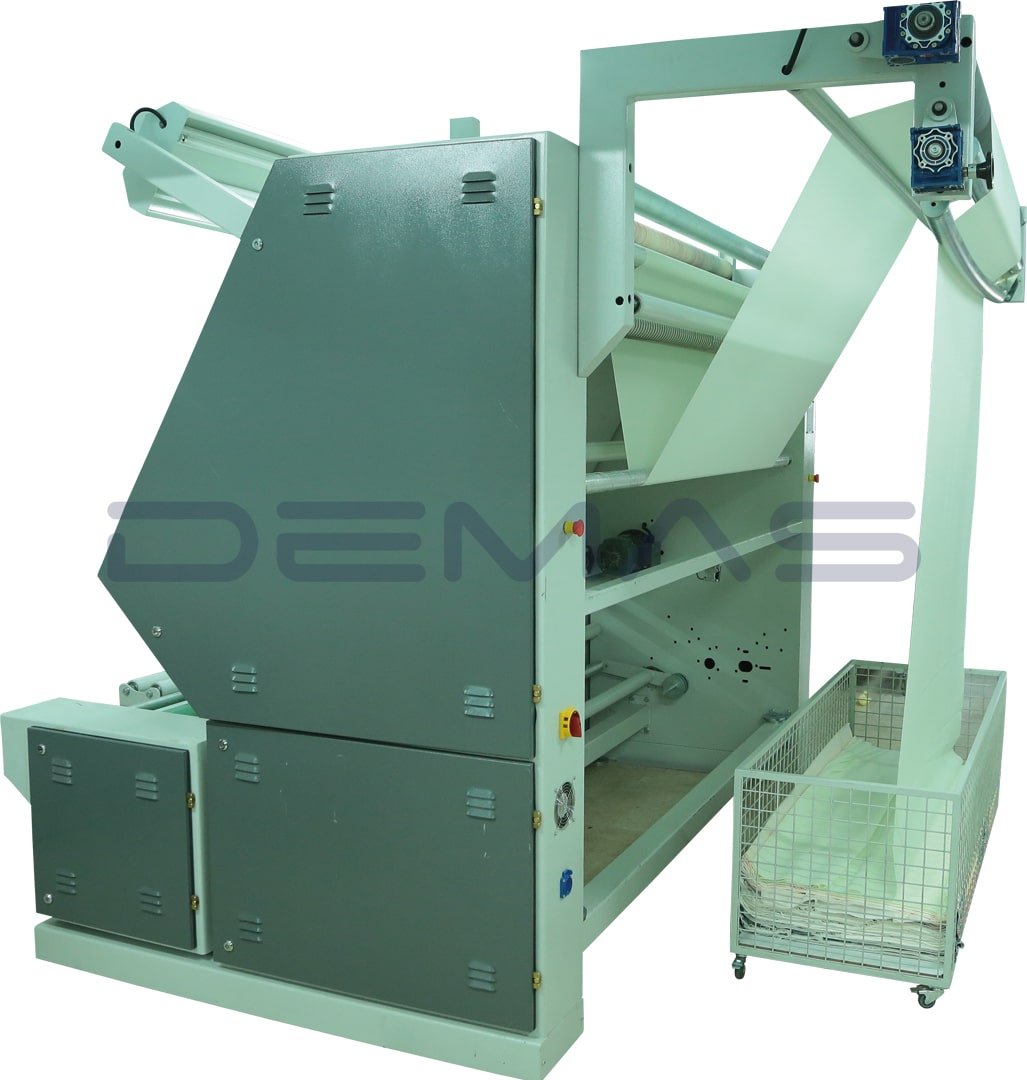 Ham - Mamül Kumaş Kontrol (Örgü) Rulo Sarma Makinesi